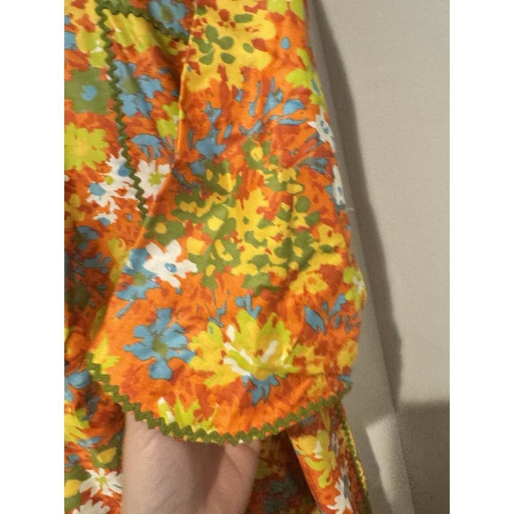 Vintage Bete Collection Honolulu Women's Muumuu Dress Floral Groovy Hippie M - Picture 14 of 16